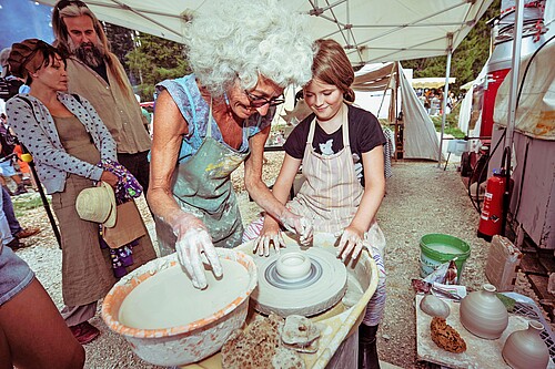 La poterie au Festival des Terroirs sans Frontière.